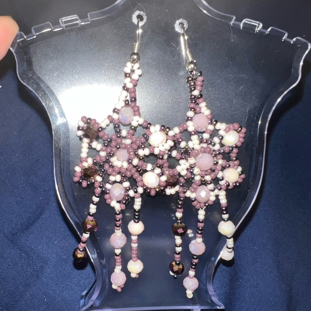 Handmade Mexican earrings aretes artesanales